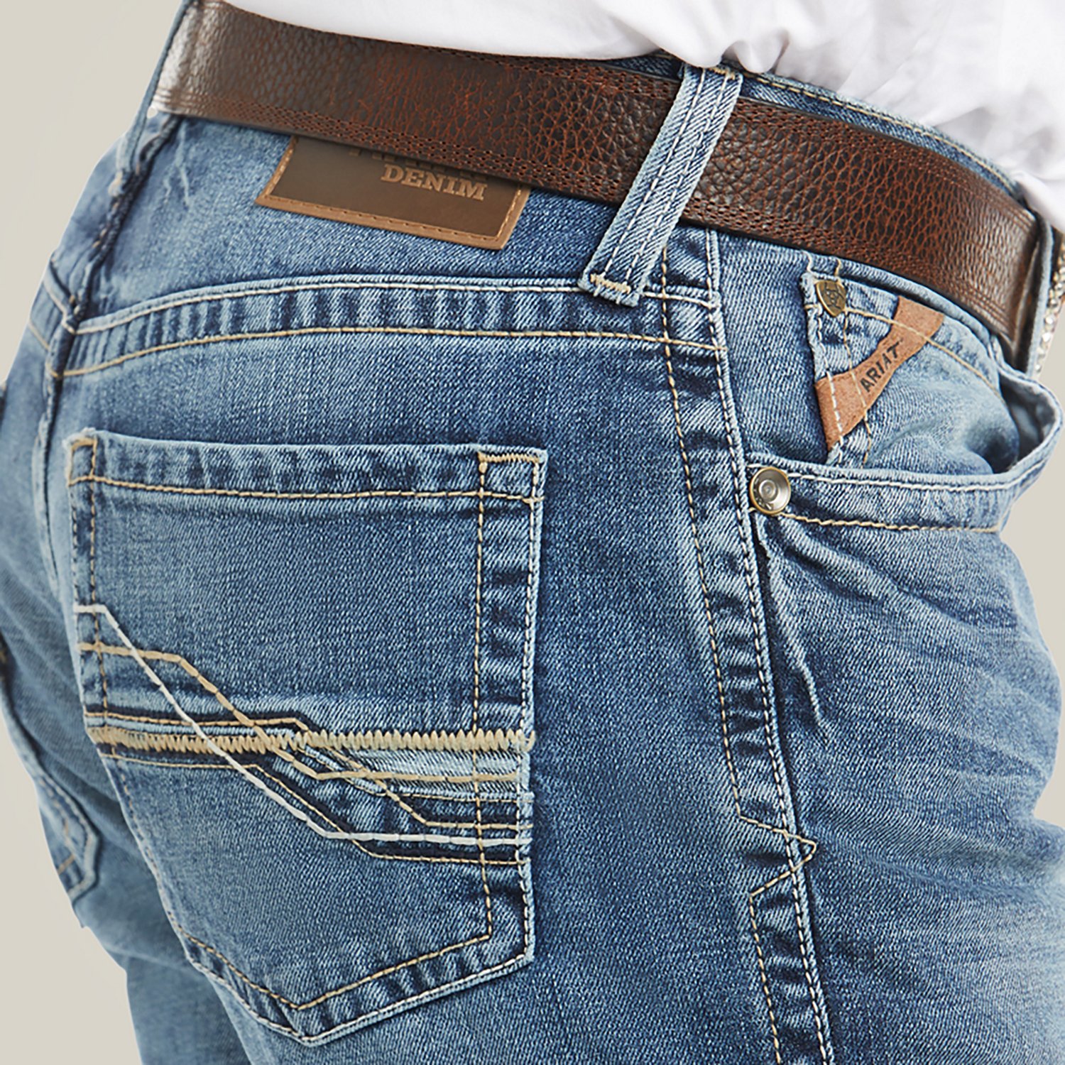Ariat Men's M4 Low Rise Stretch Shoreway Stackable Straight Leg Jean - view number 4