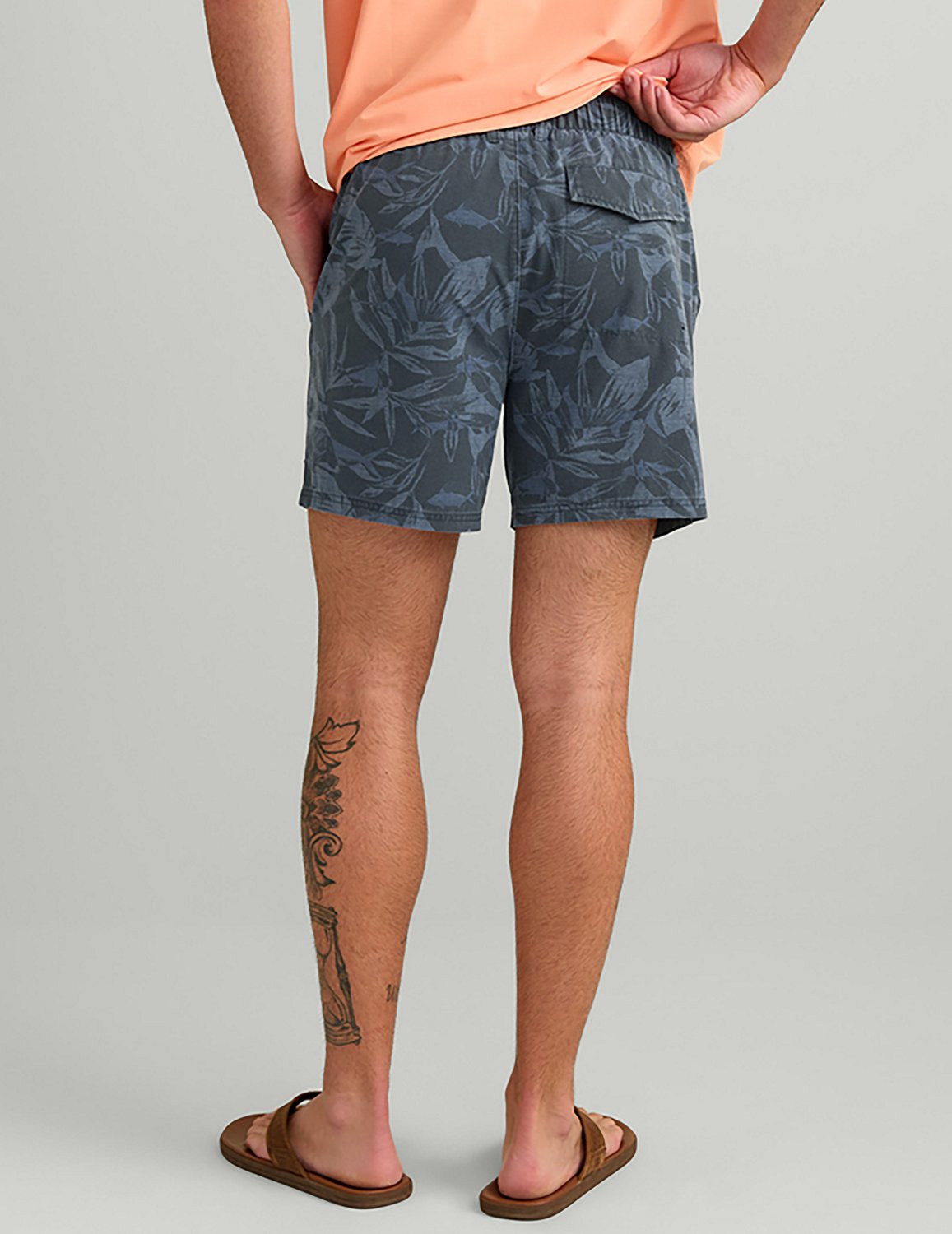 Huk Men's Shoreside Printed Shorts 6 in - view number 5