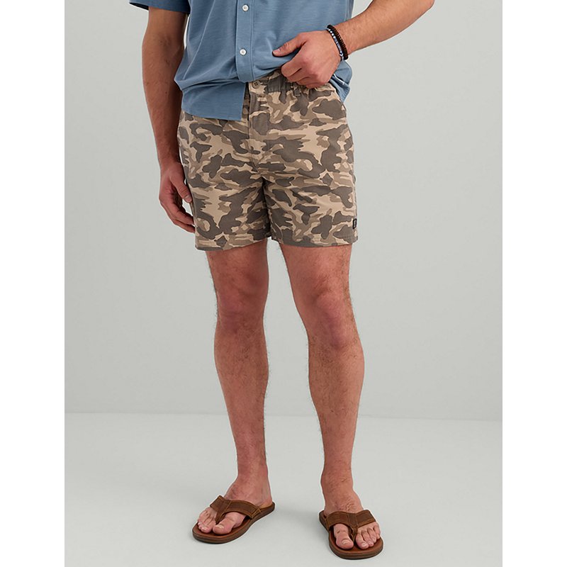 Huk Shoreside Printed Shorts - Mudminnow