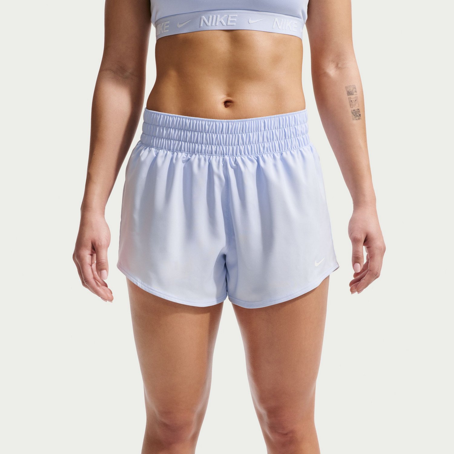 Nike Women's One Dri-FIT Mid-Rise Shorts 3in - view number 3