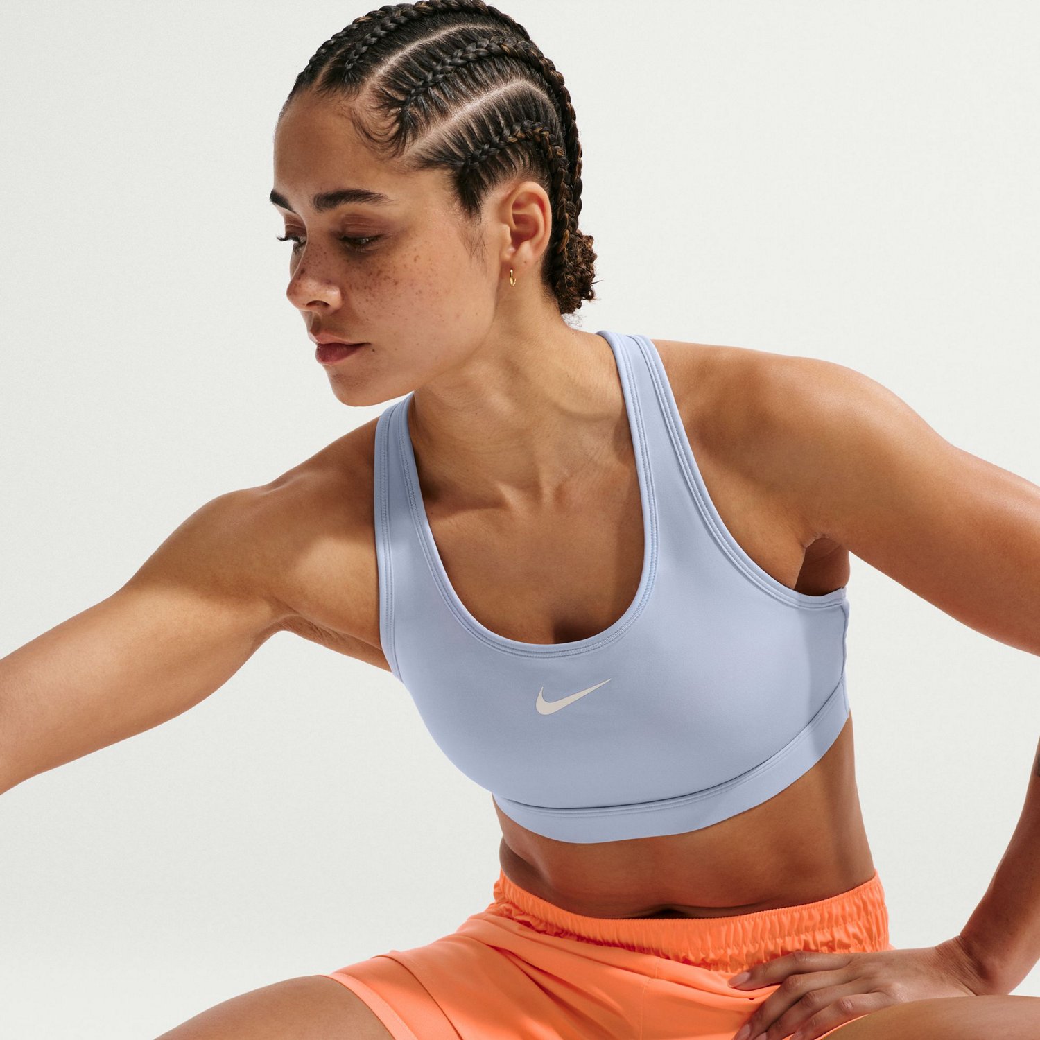 Nike Women's Swoosh Padded Medium Support Sports Bra - view number 3