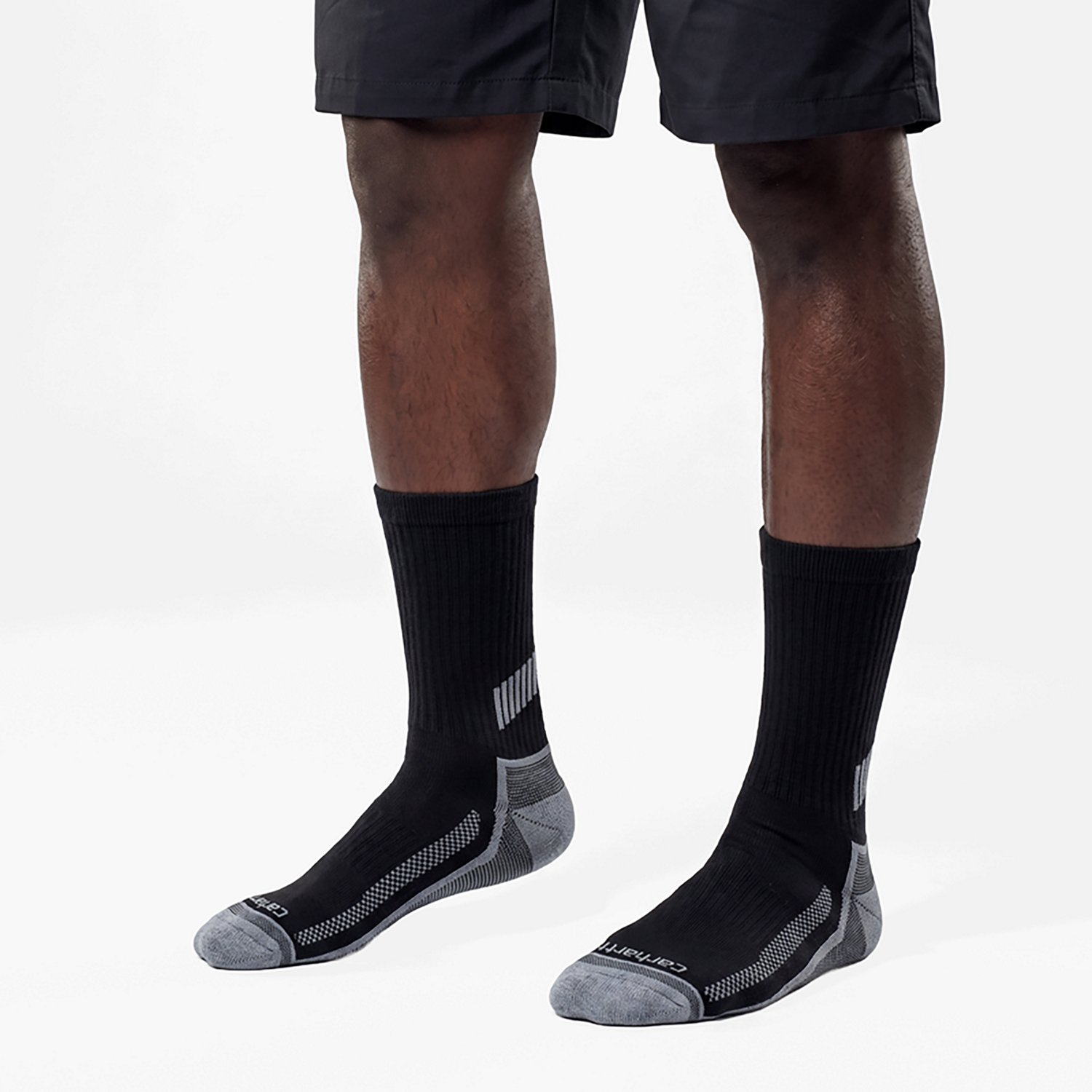 Carhartt Men's Force Midweight Crew Socks 3-Pack                                                                                 - view number 2