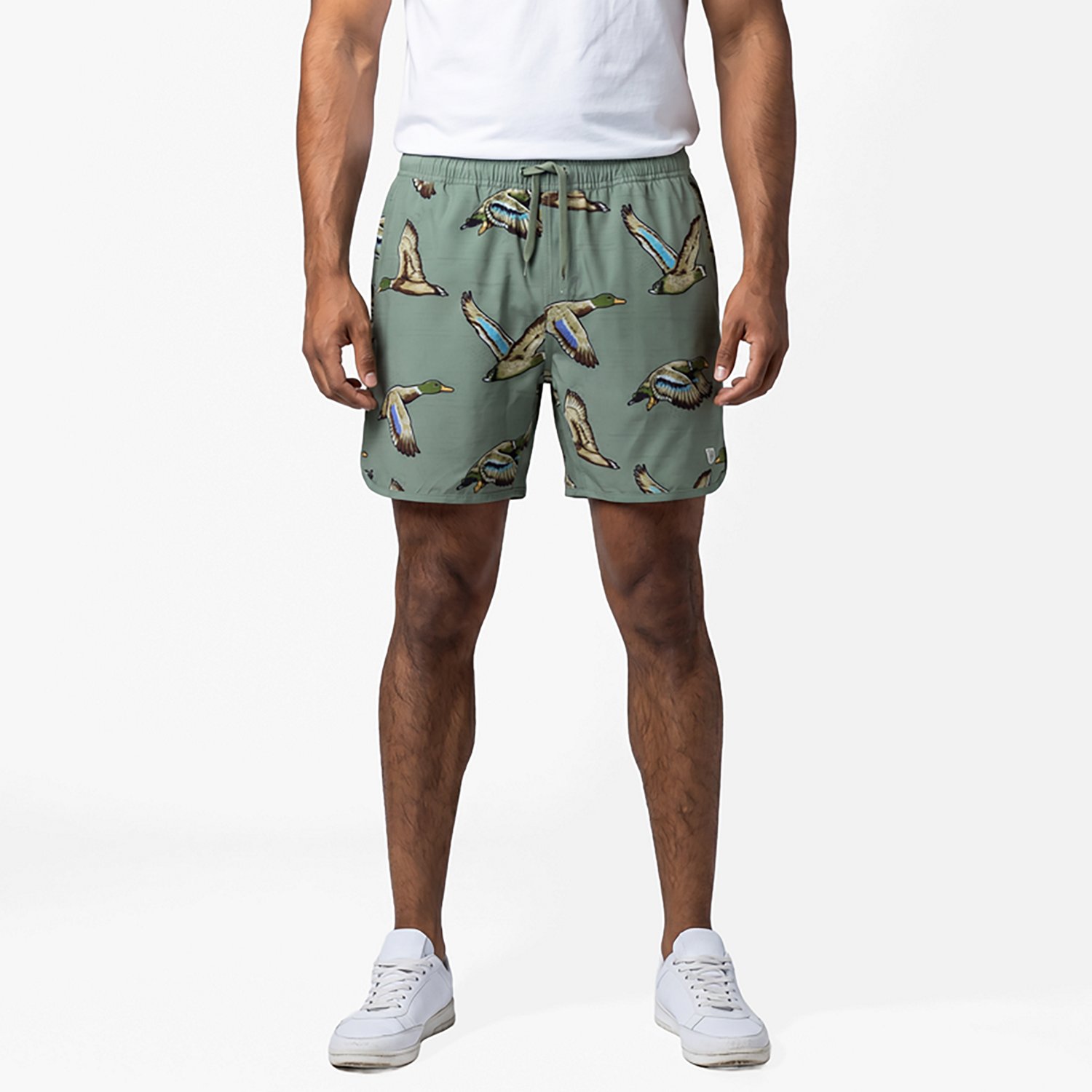 BURLEBO Men's Swim Trunks 6.25 in