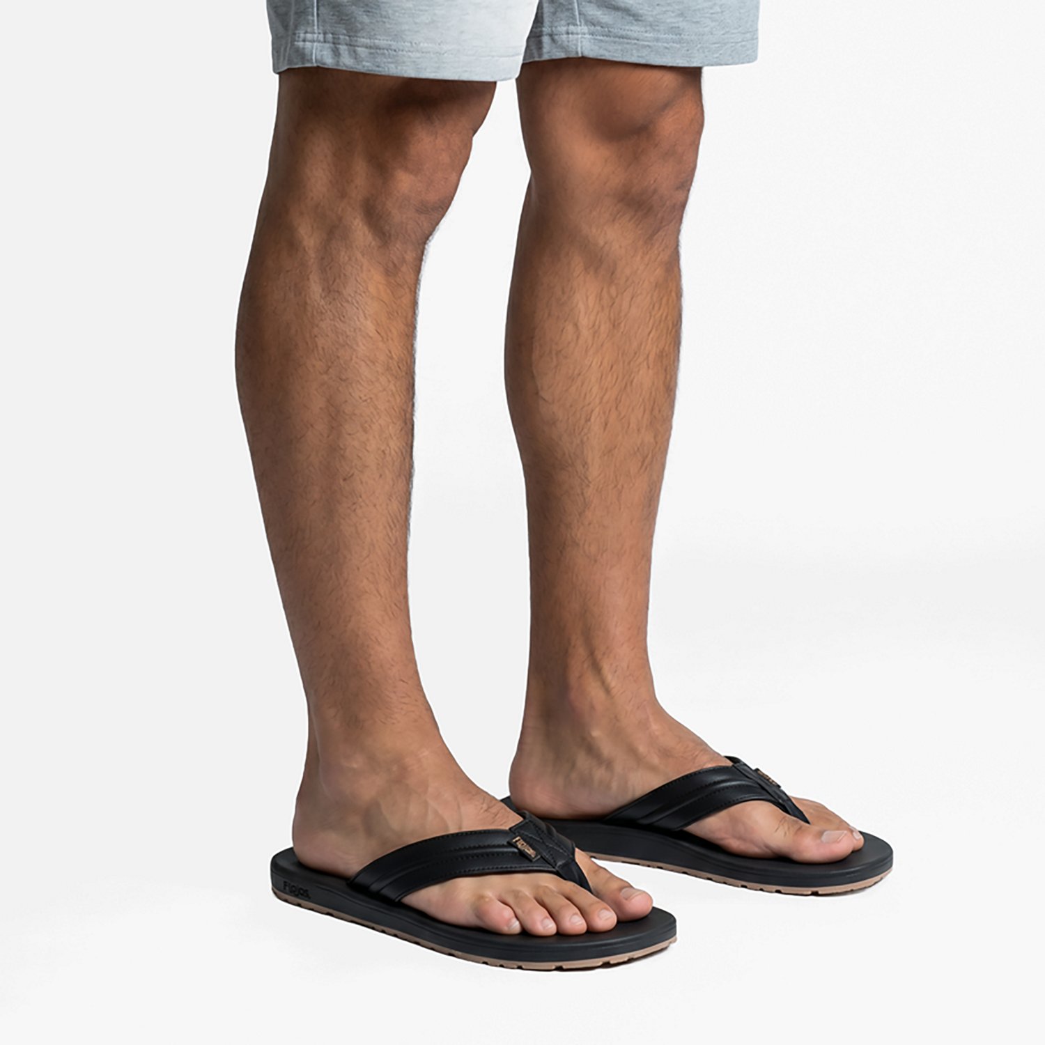 Flojos Men's Brava Memory Foam Flip Flops                                                                                        - view number 2