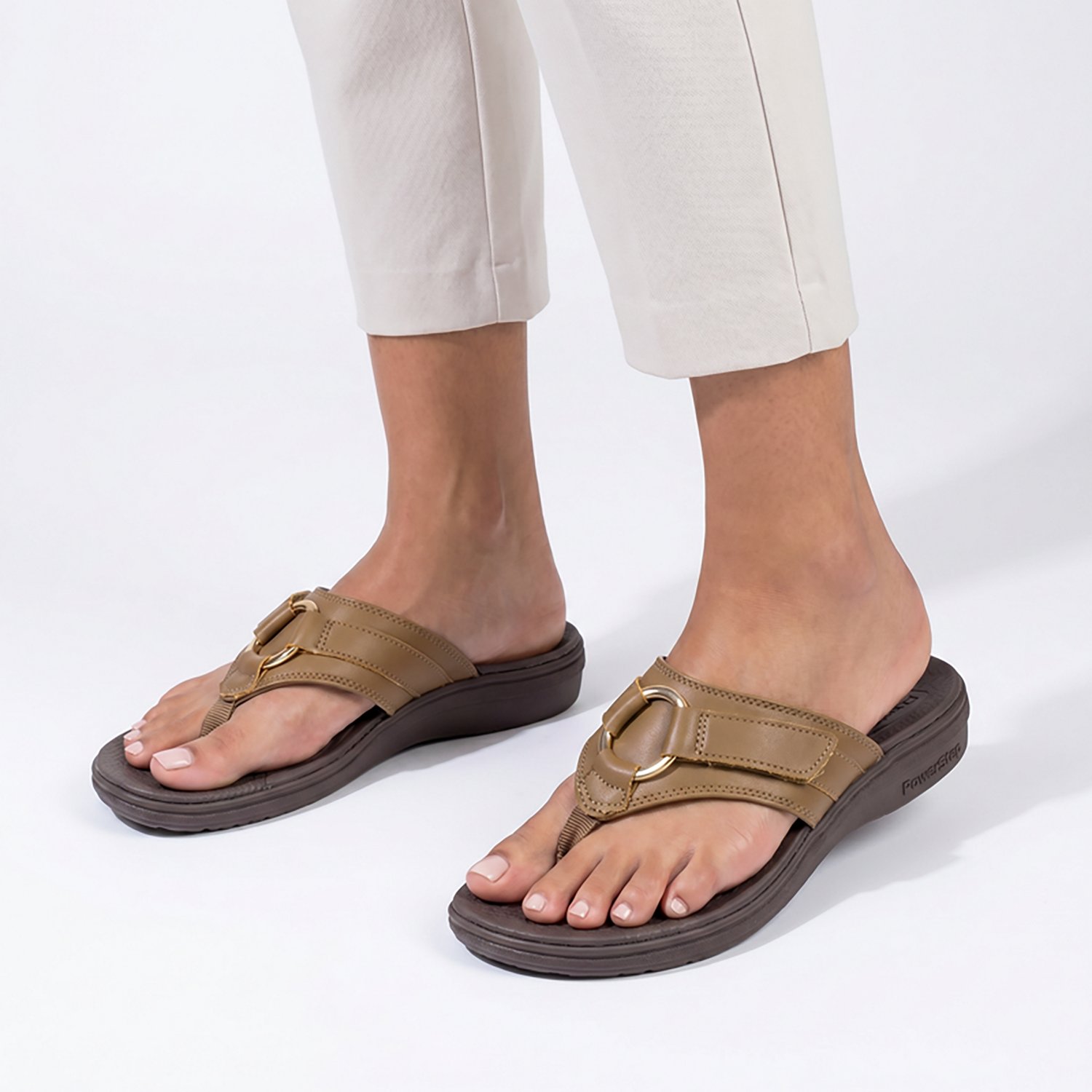 Powerstep Women's Archwear Fashion Flip Flops                                                                                    - view number 8