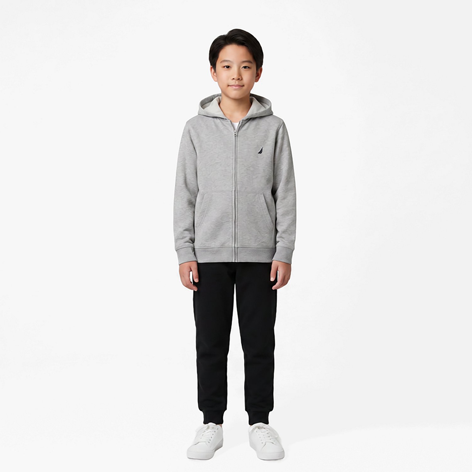 Nautica Boys' 8-20 Full Zip Fleece Hoodie
