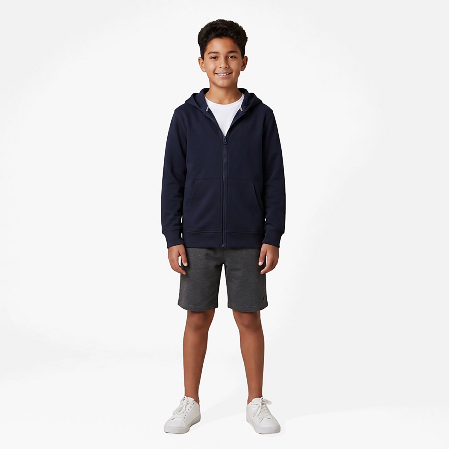 Nautica Boys' 8-20 Sensory Full Zip Hoodie