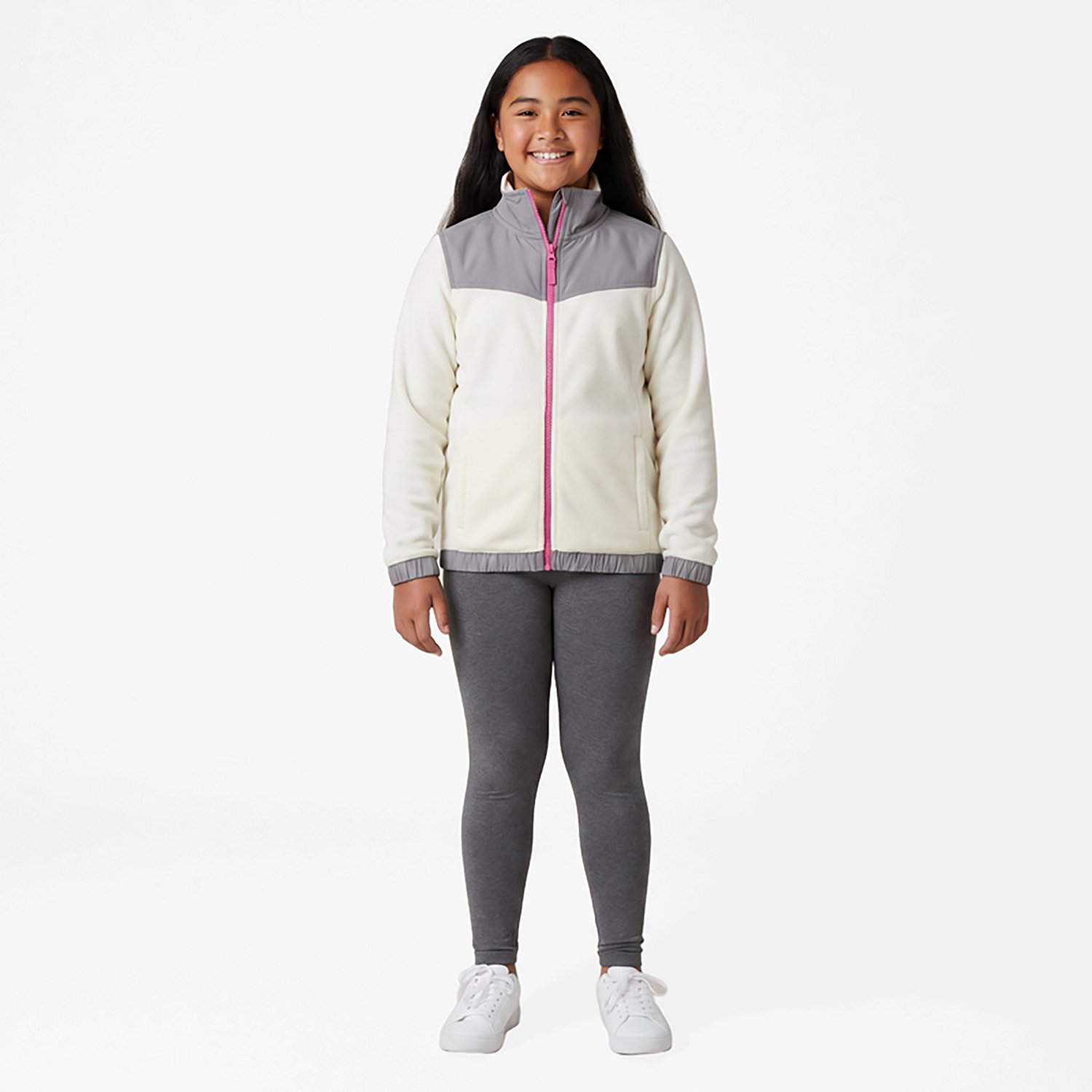 Nautica Girls' 7-16 Polar Fleece Jacket