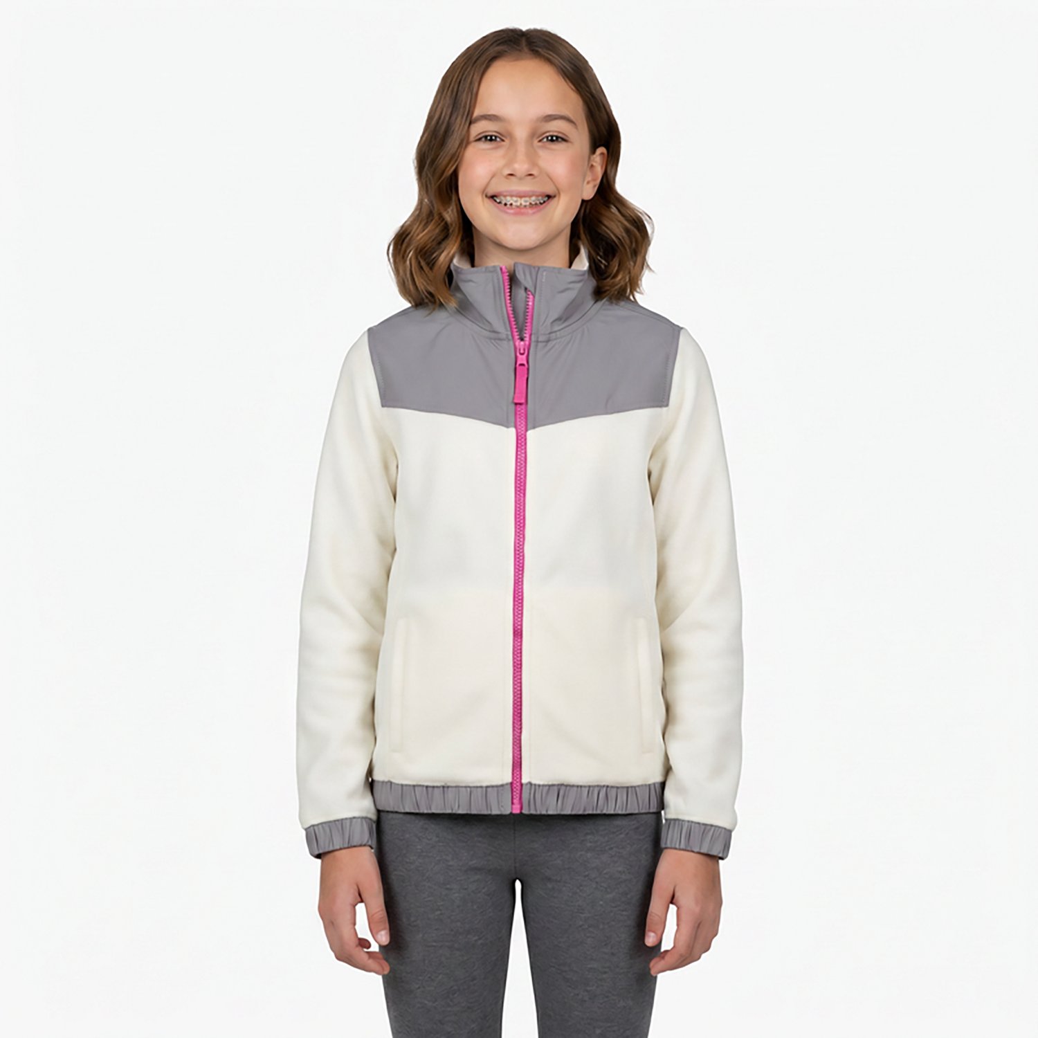 Nautica Girls' 7-16 Polar Fleece Jacket - view number 2