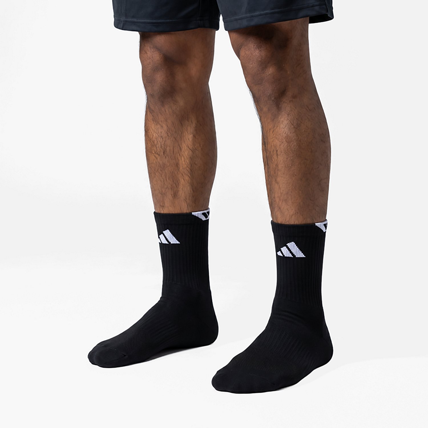 adidas Adults' Pure Training High Quarter Socks 2-Pack - view number 7