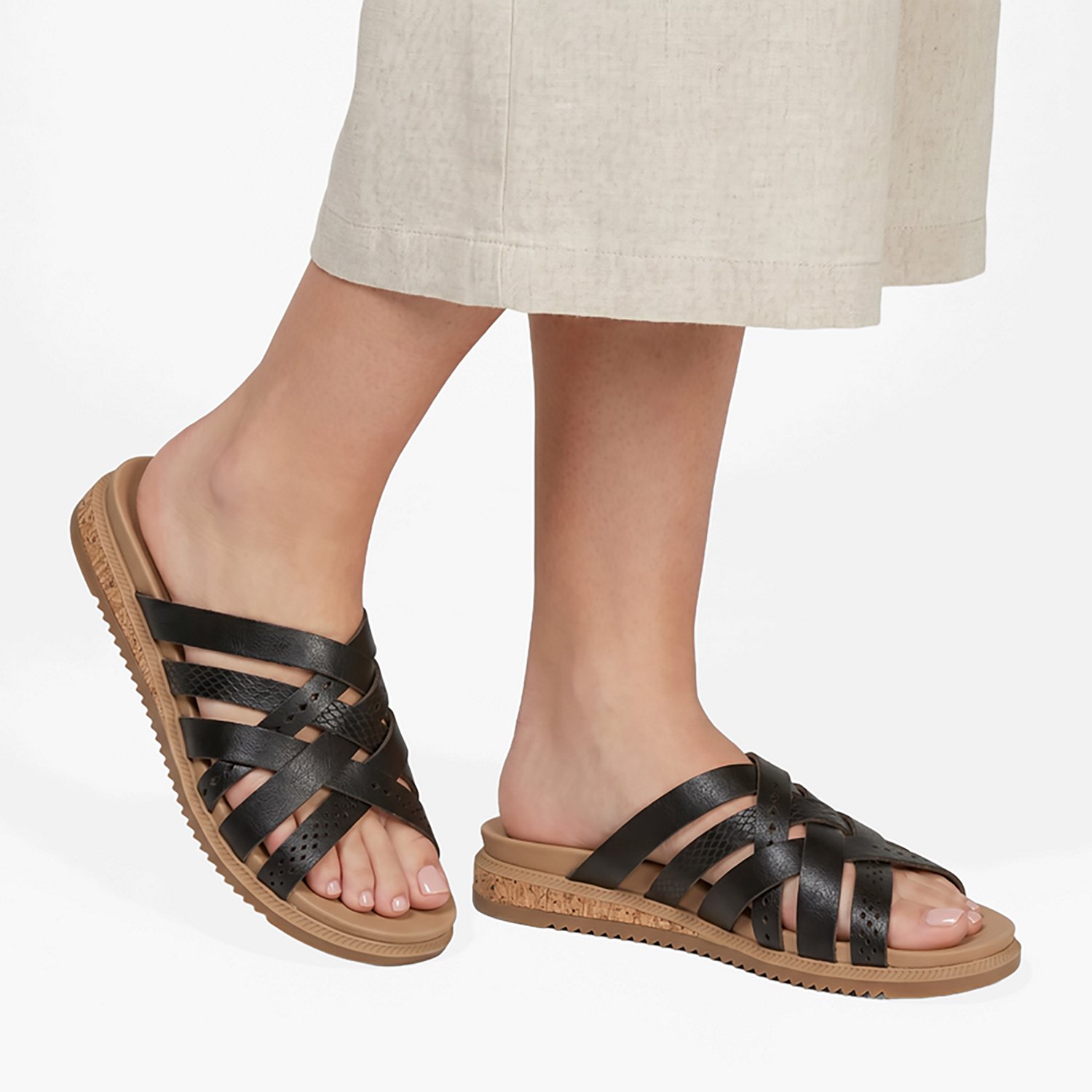 SKECHERS Women's Desert Kiss Low Peak Look Sandals - view number 6