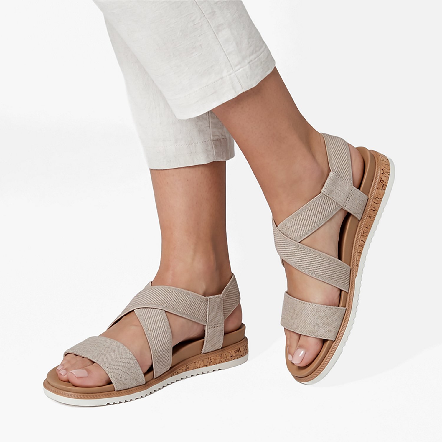 SKECHERS Women's Desert Kiss Low Peak Look Sandals - view number 6