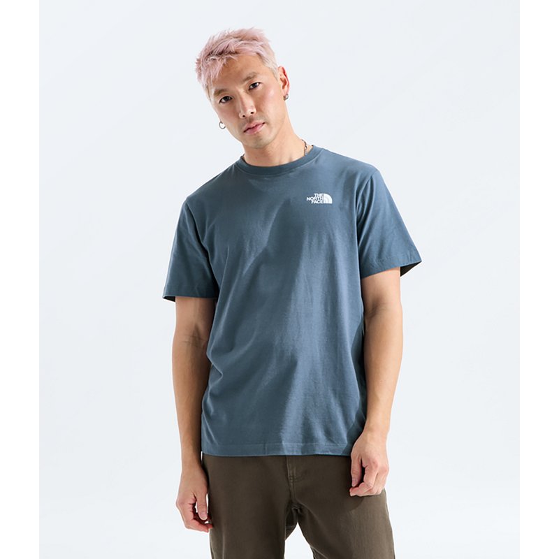 The North Face Men's Evolution Box Nse Short-Sleeve T-Shirt - Granite Gray