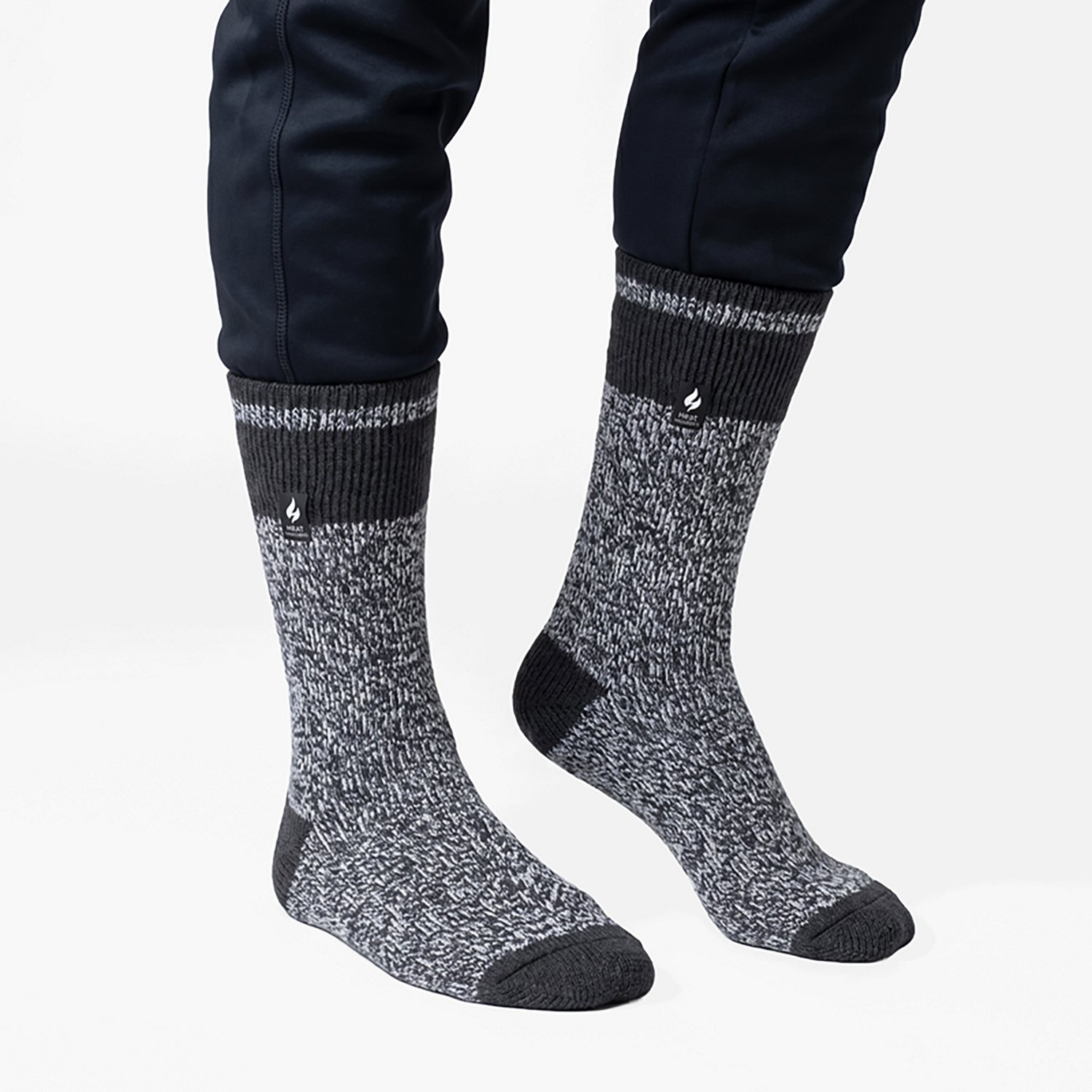Heat Holders Men's Rook Block Twist Crew Socks - view number 3