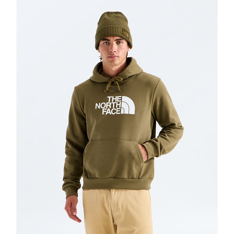 The North Face Men's Evolution Half Dome Pull Over Hoodie - Caraway Seed