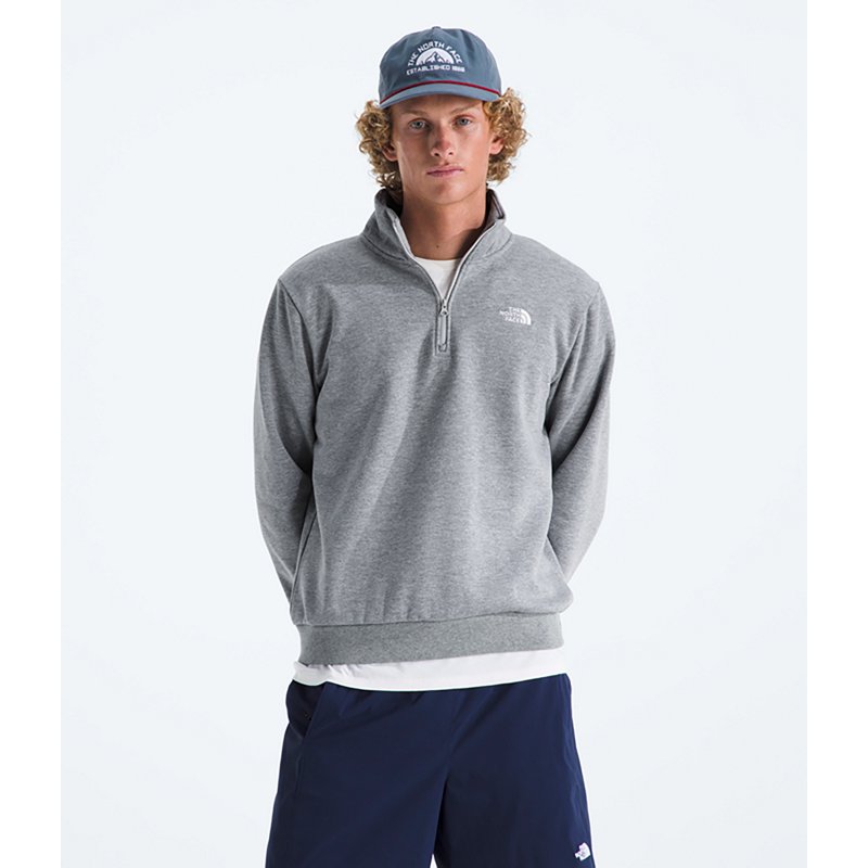 The North Face Men's Evolution 1/4 Zip Pullover, Large, Tnf Pale Grey Heather