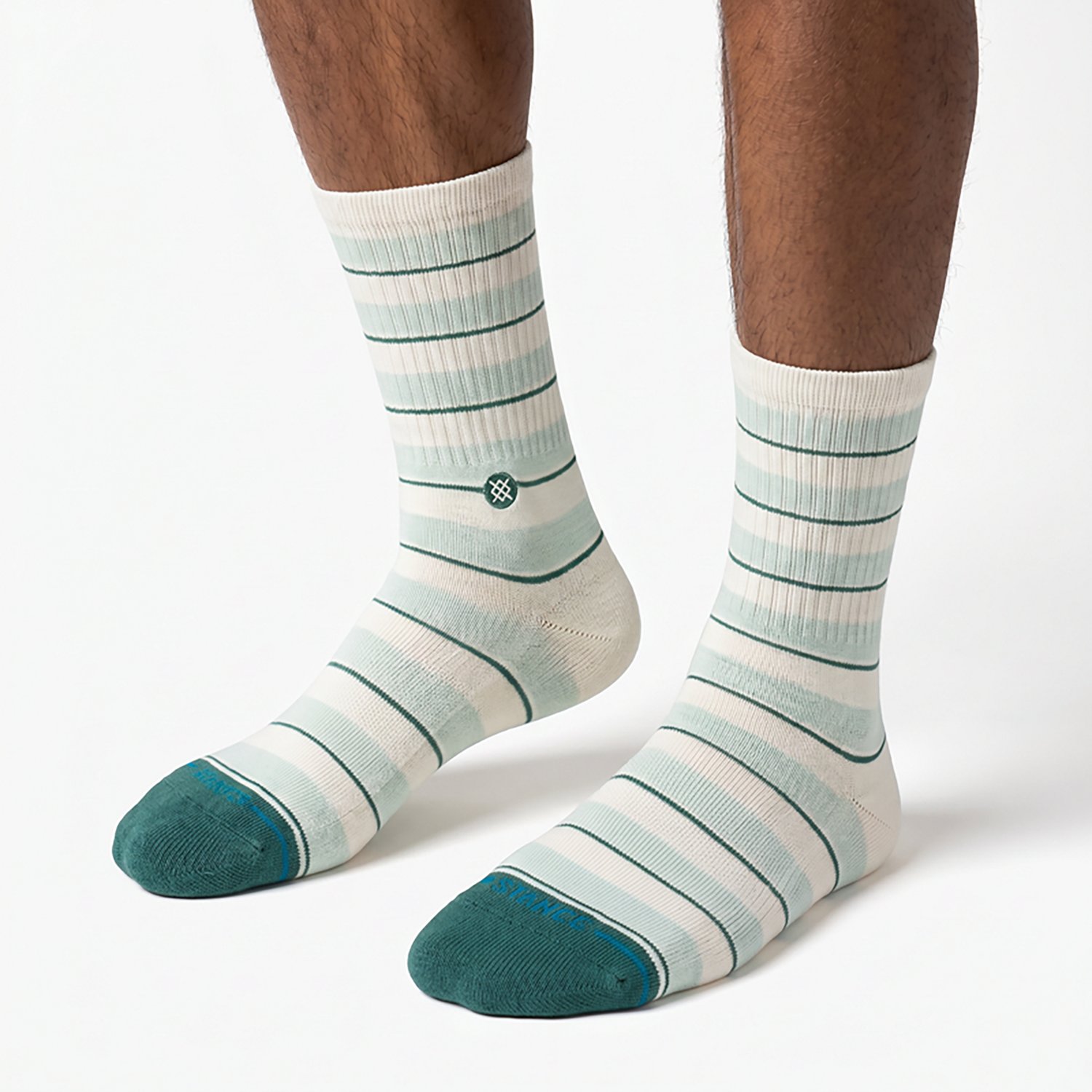 Stance Adults' Multistriped Ribbed Crew Socks - view number 4
