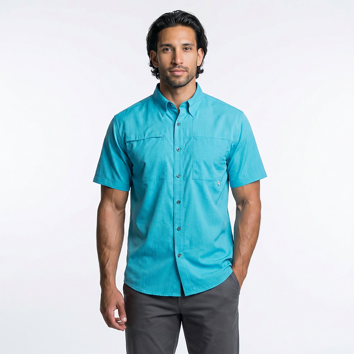 Magellan Outdoors Men's Aransas Pass Ripstop Short Sleeve Fishing T-shirt - view number 2