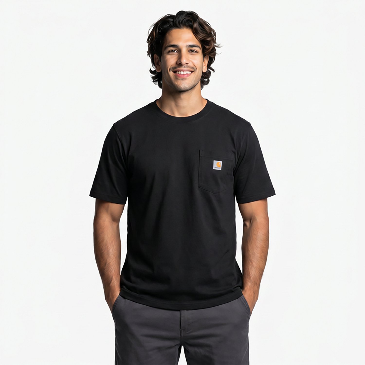 Carhartt Men's Irvine Relaxed 3-D Logo T-shirt