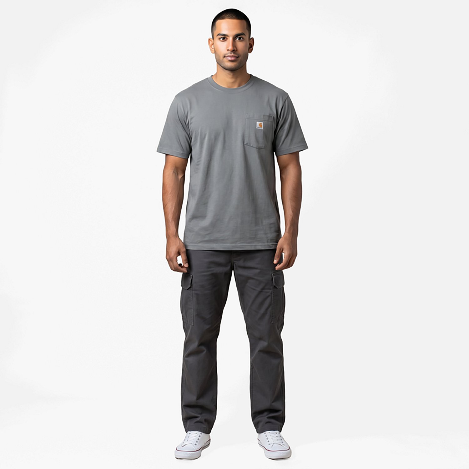 Carhartt Men's Irvine Relaxed 3-D Logo T-shirt - view number 2
