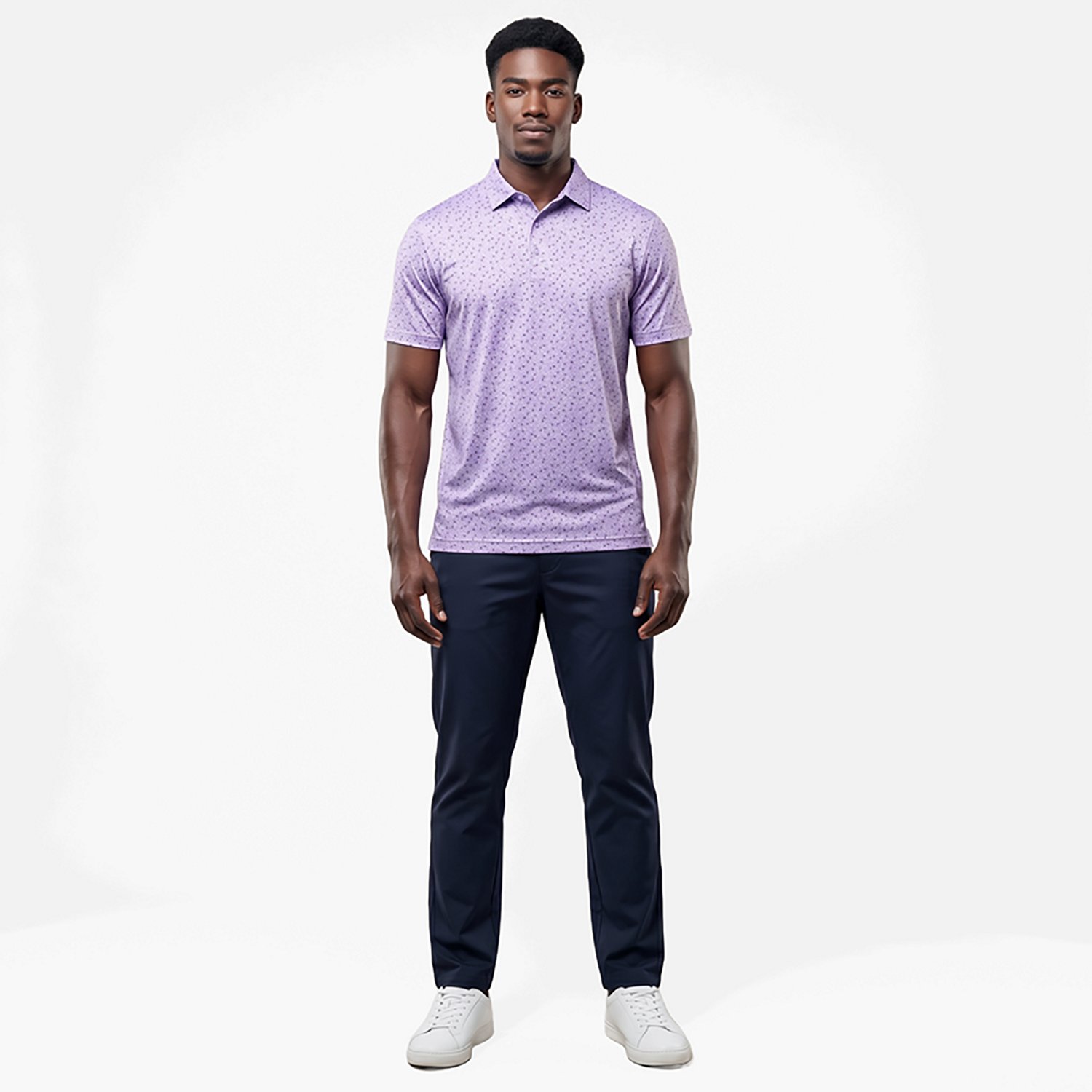 Callaway Men's Confetti Chevron Polo Shirt