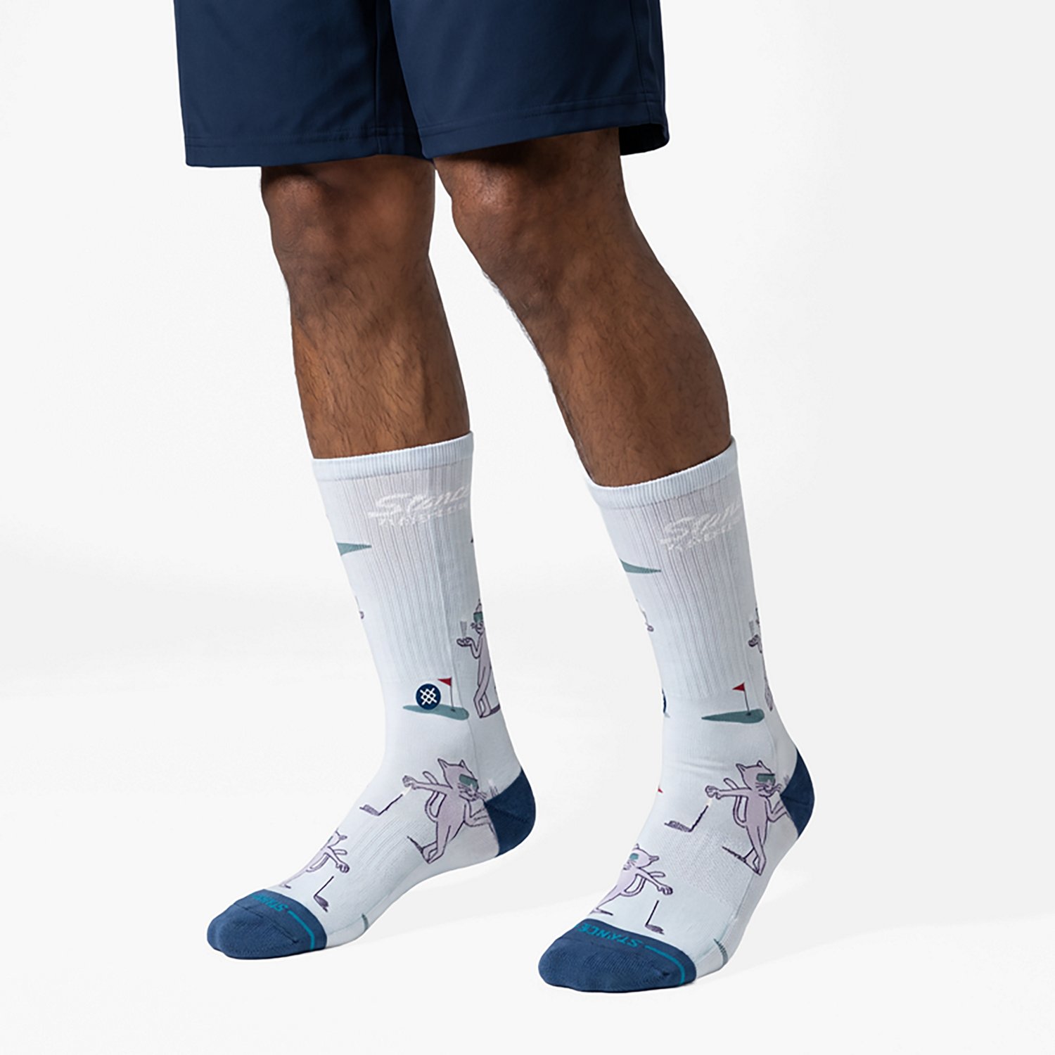 Stance Adults' Players Club Crew Socks - view number 4