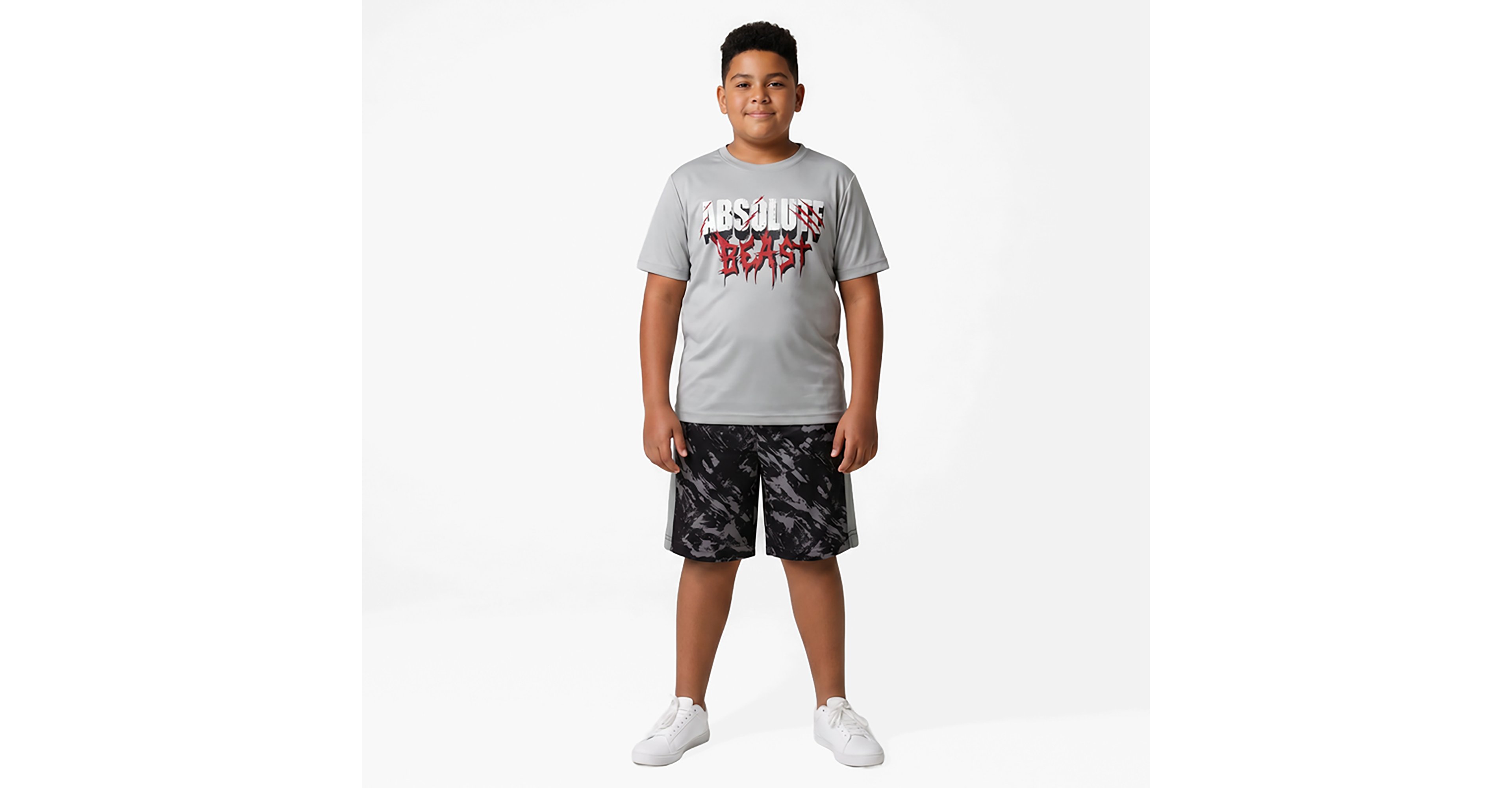 BCG Boys' 4-7 Absolute Beast Top and Shorts Set
