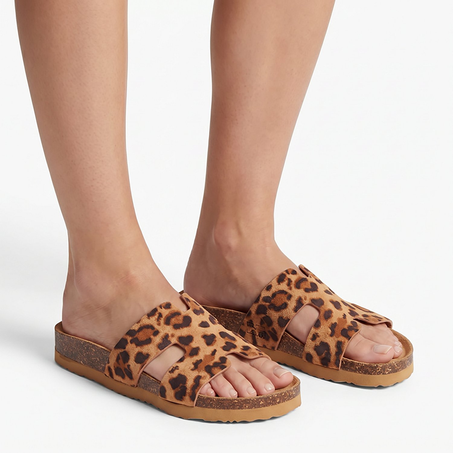 Freely Women's Cheetah Print One Band Slides - view number 5