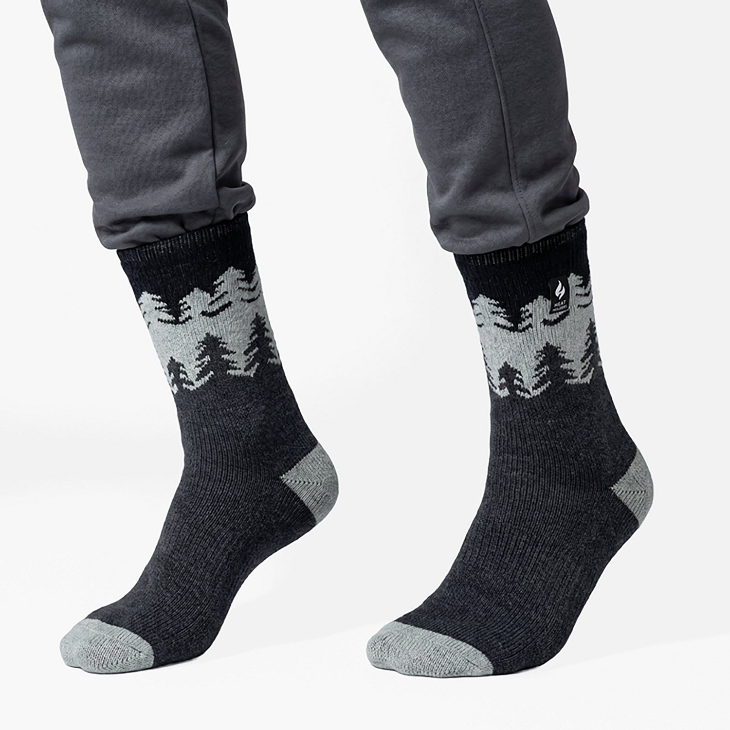 Heat Holders Men's ULTRA LITE Balsam Trees Crew Socks - view number 4