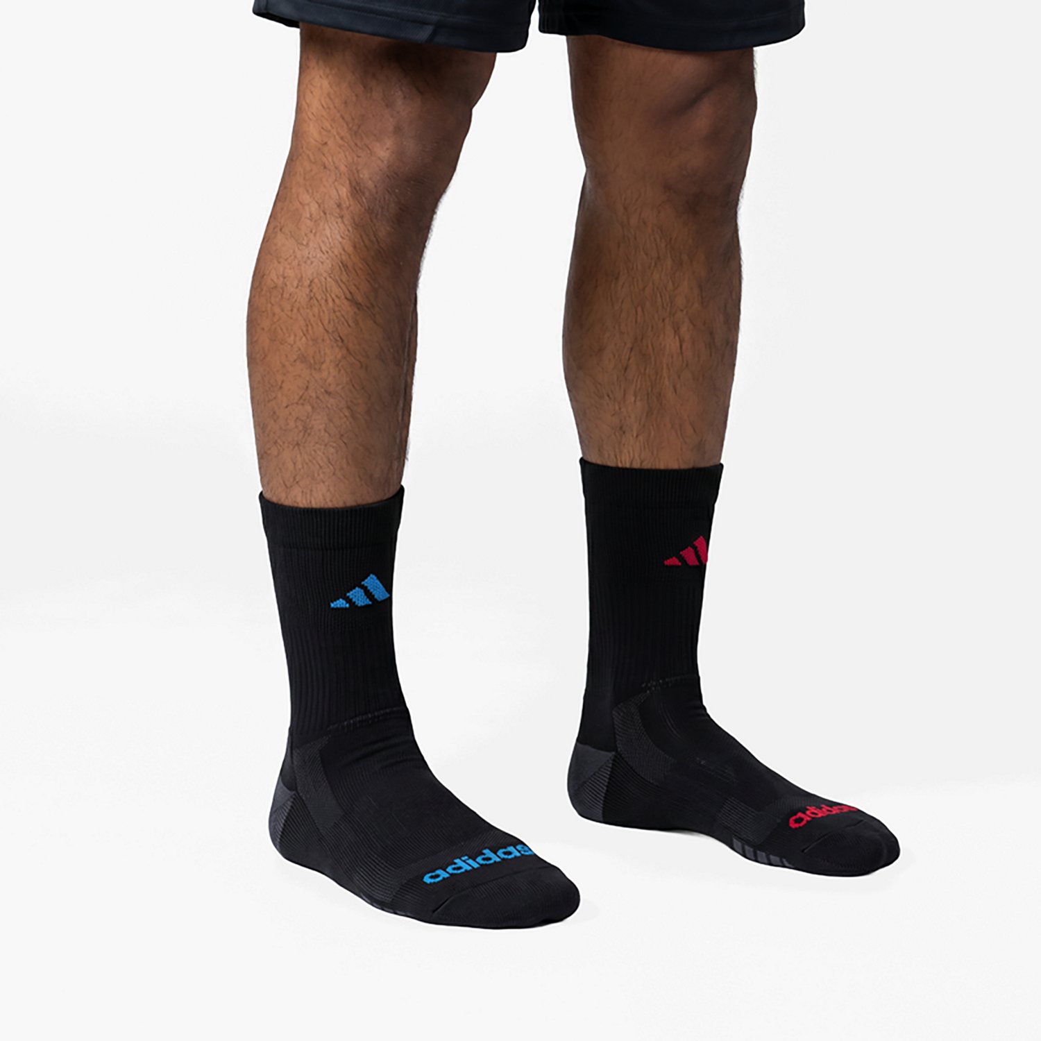 adidas Men's Tech High Quarter Socks 3-Pack - view number 5