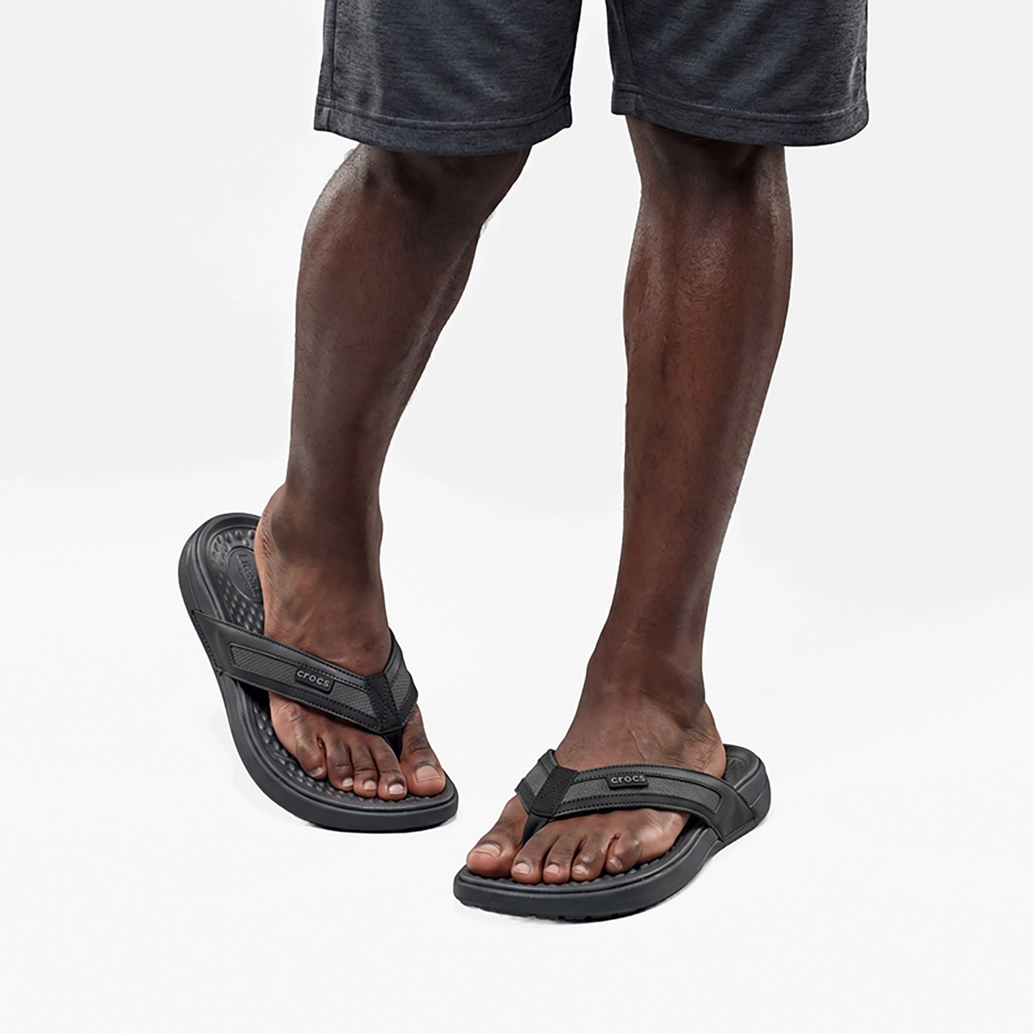 Crocs Men's Yukon Sport Flip Flops - view number 7