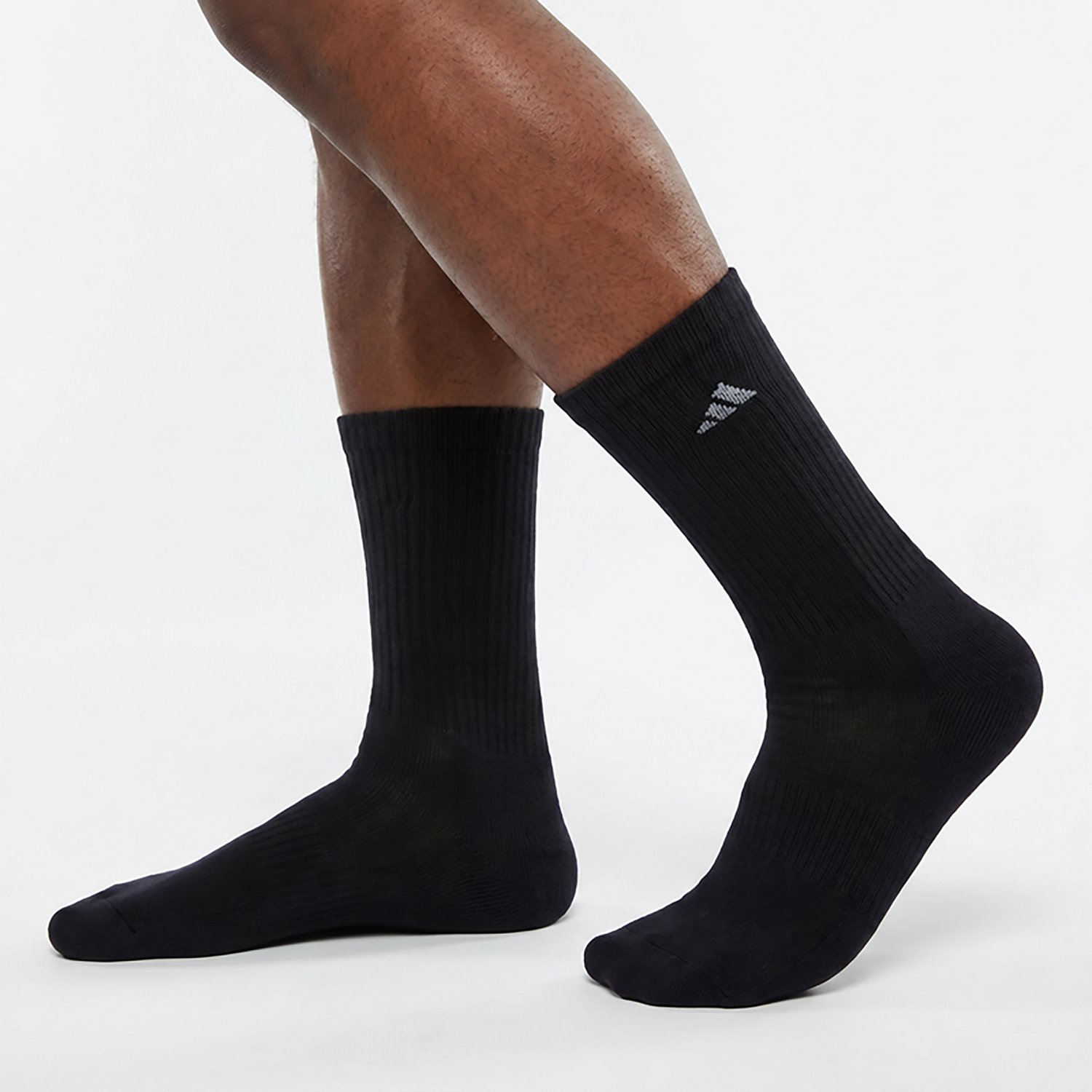 adidas Men's Large Athletic Crew Socks 6 Pack - view number 3