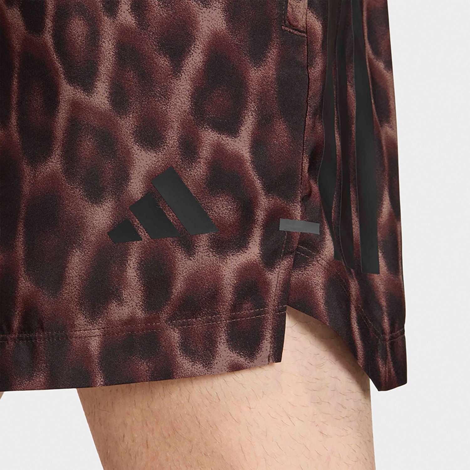 adidas Men's D4T PW AOP Shorts 5 in - view number 3