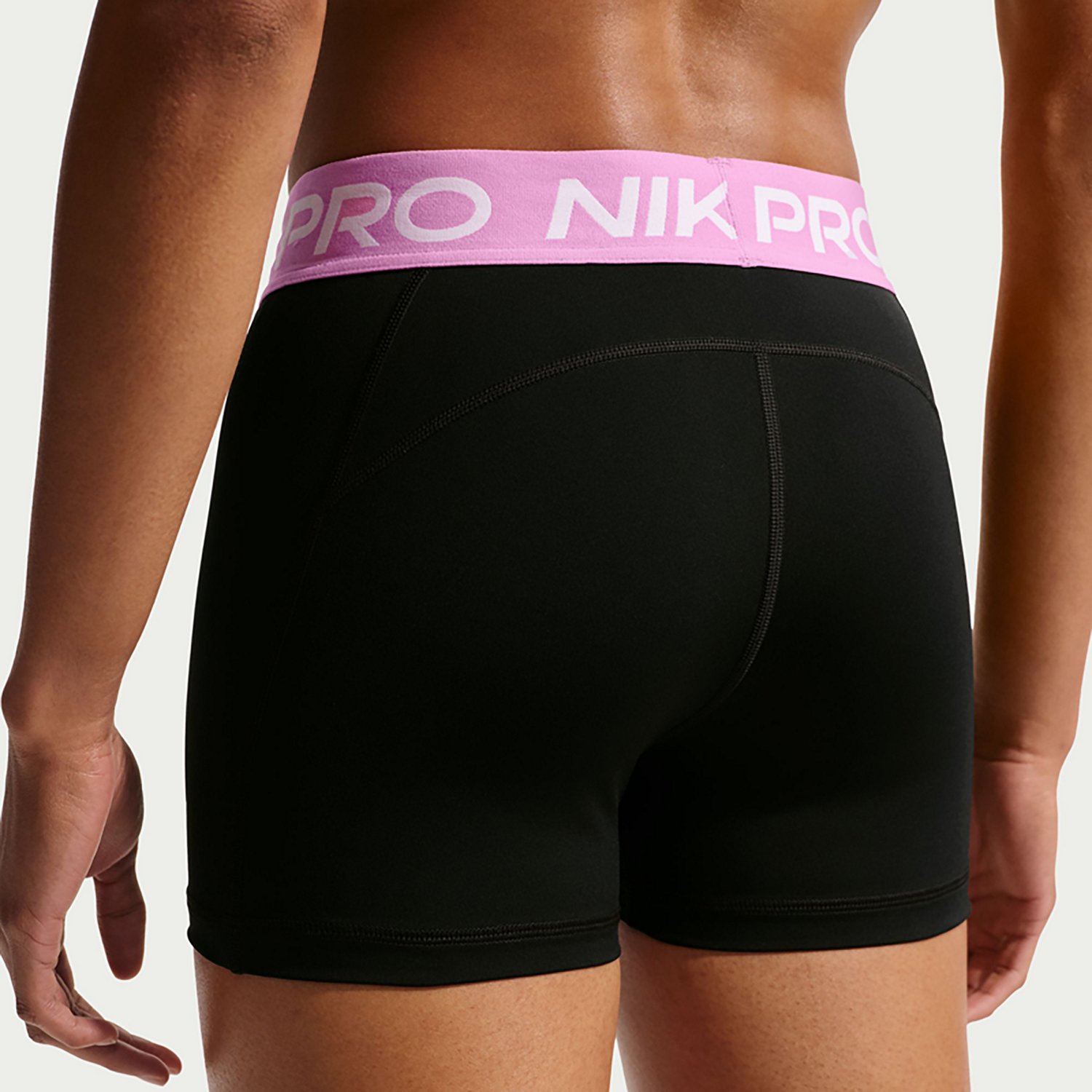 Nike Women's Nike Pro Dri-FIT Mid-Rise Biker Shorts 3 in. - view number 4