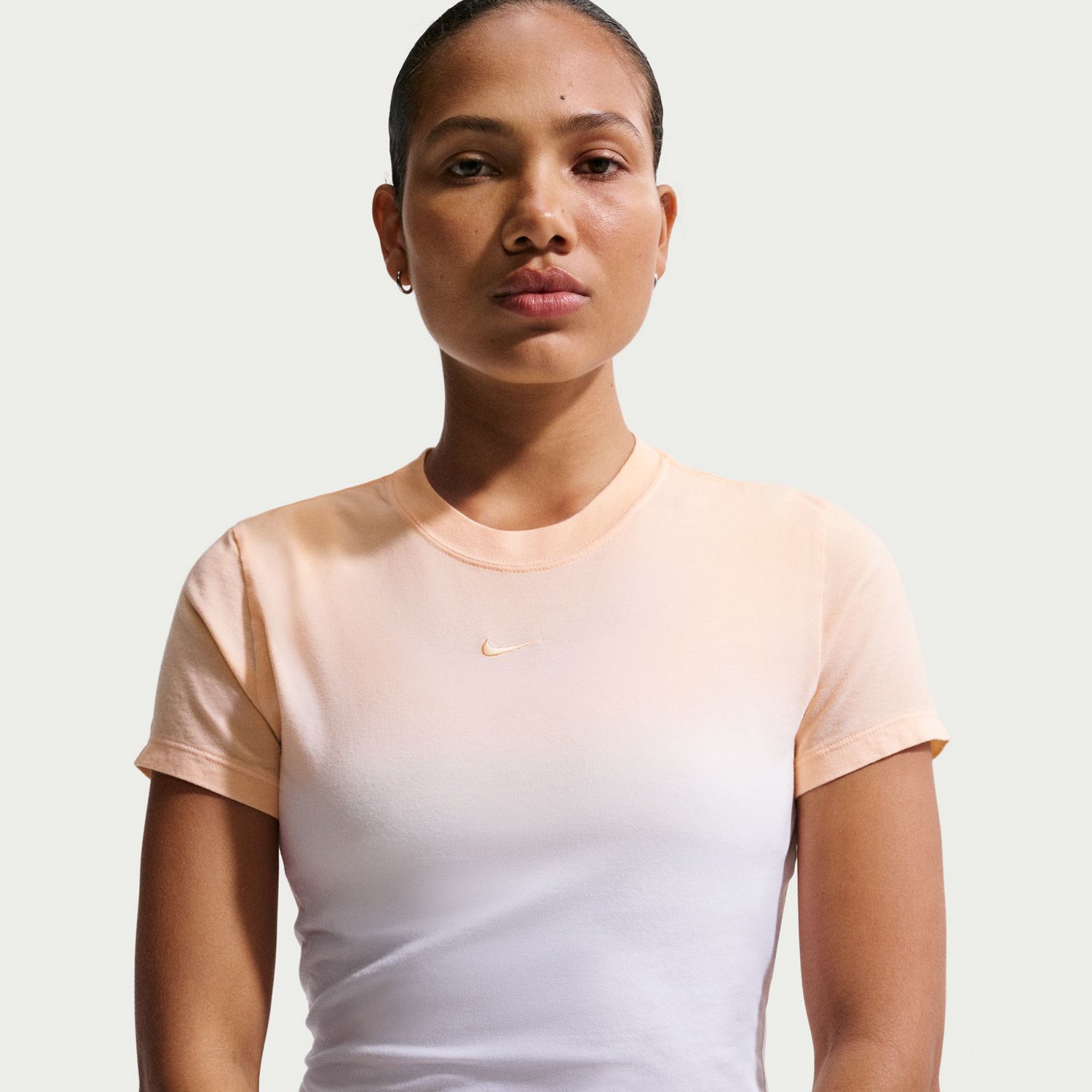 Nike Women's Sportswear Chill Knit Slim Cropped T-shirt - view number 3