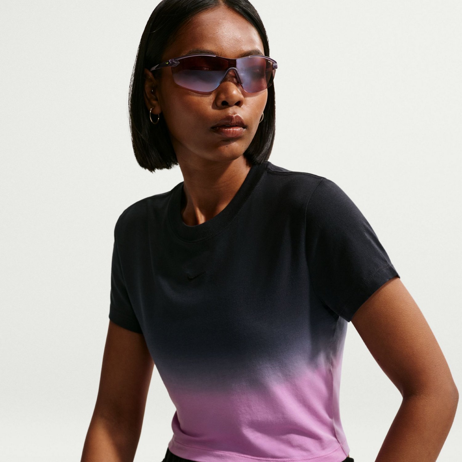 Nike Women's Sportswear Chill Knit Slim Cropped T-shirt - view number 5