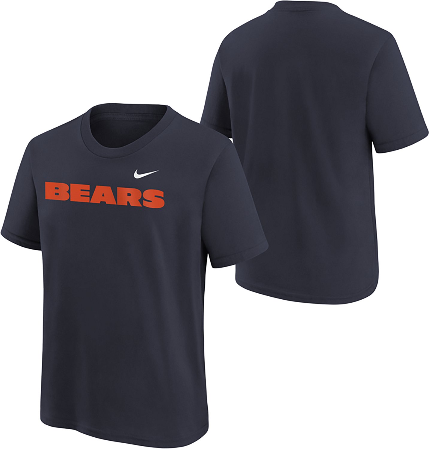 Nike Kids' Chicago Bears Wordmark Graphic T-shirt
