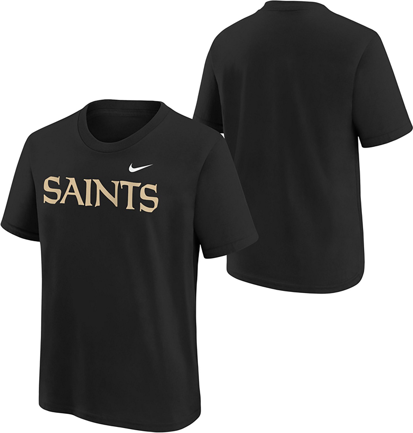 Nike Kids' New Orleans Saints Wordmark Graphic T-shirt - view number 3