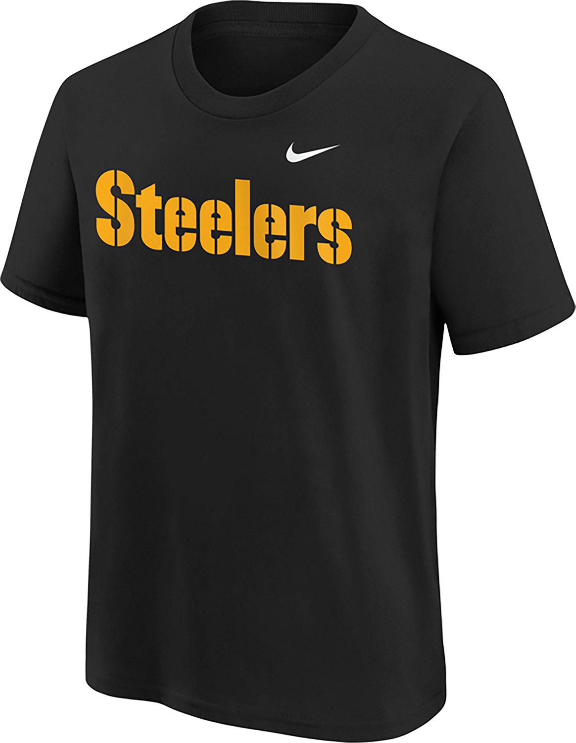 Nike Kids' Pittsburgh Steelers Wordmark Graphic T-shirt