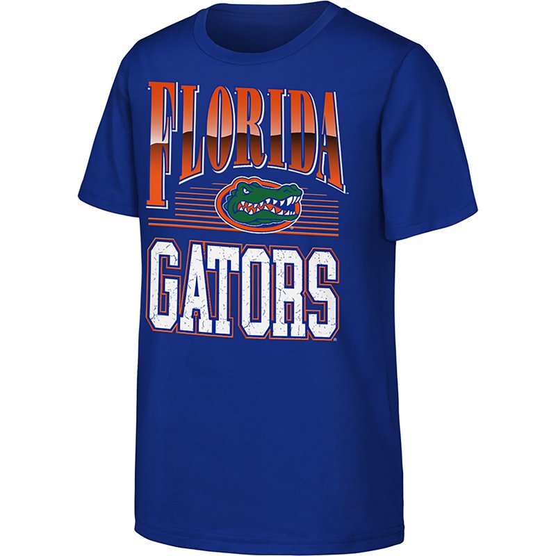 Outerstuff Boys' University of Florida Chrome Header Graphic T-shirt