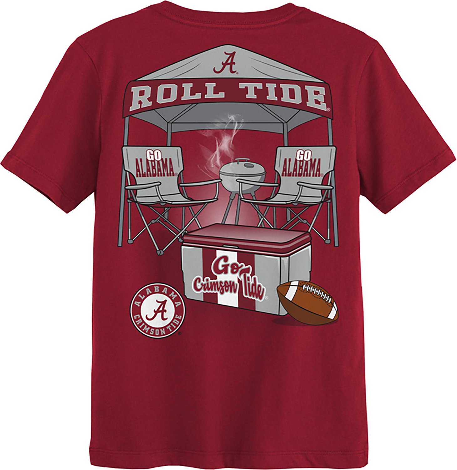 Outerstuff Boys' University of Alabama Tailgater Graphic T-shirt - view number 2