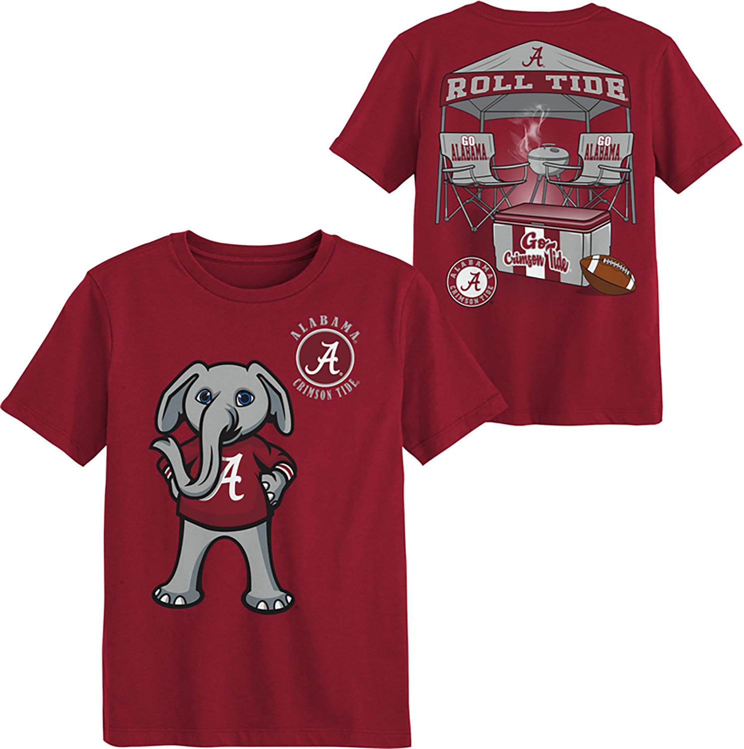 Outerstuff Boys' University of Alabama Tailgater Graphic T-shirt - view number 3