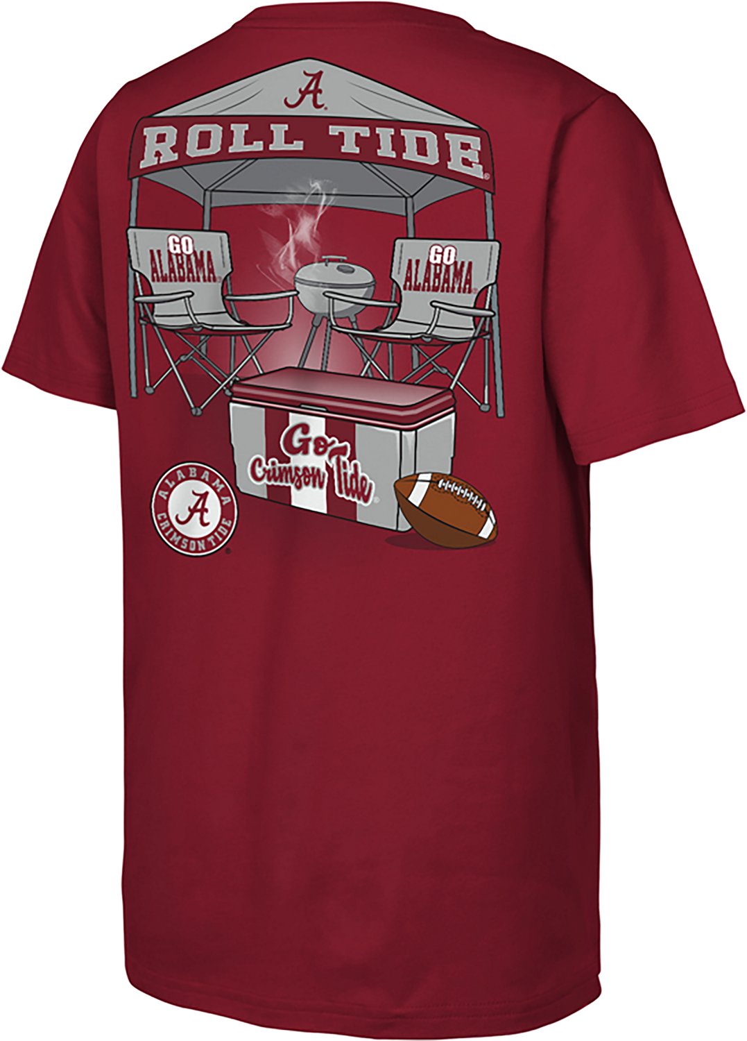 Outerstuff Boys' University of Alabama Tailgater Graphic T-shirt - view number 2