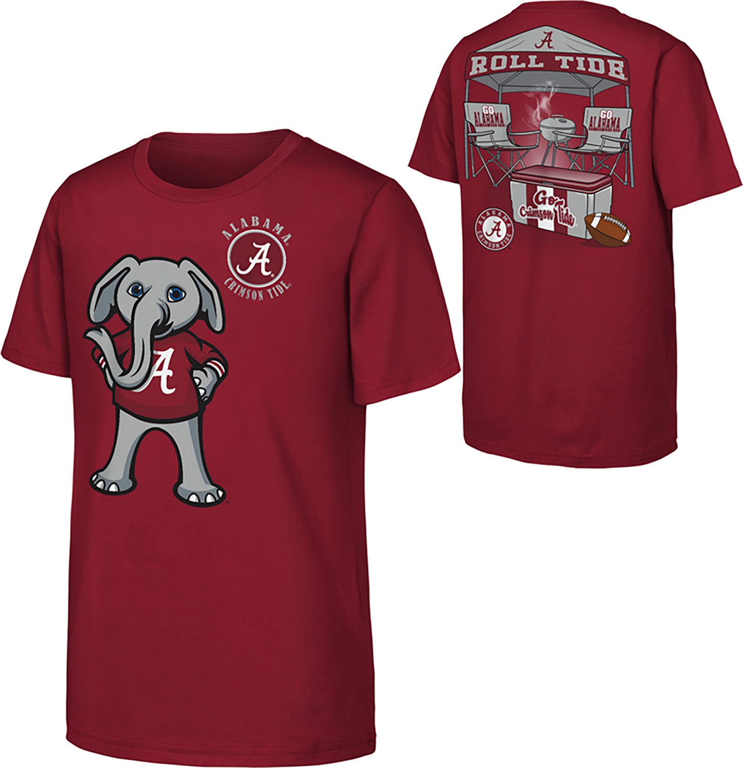 Outerstuff Boys' University of Alabama Tailgater Graphic T-shirt - view number 3