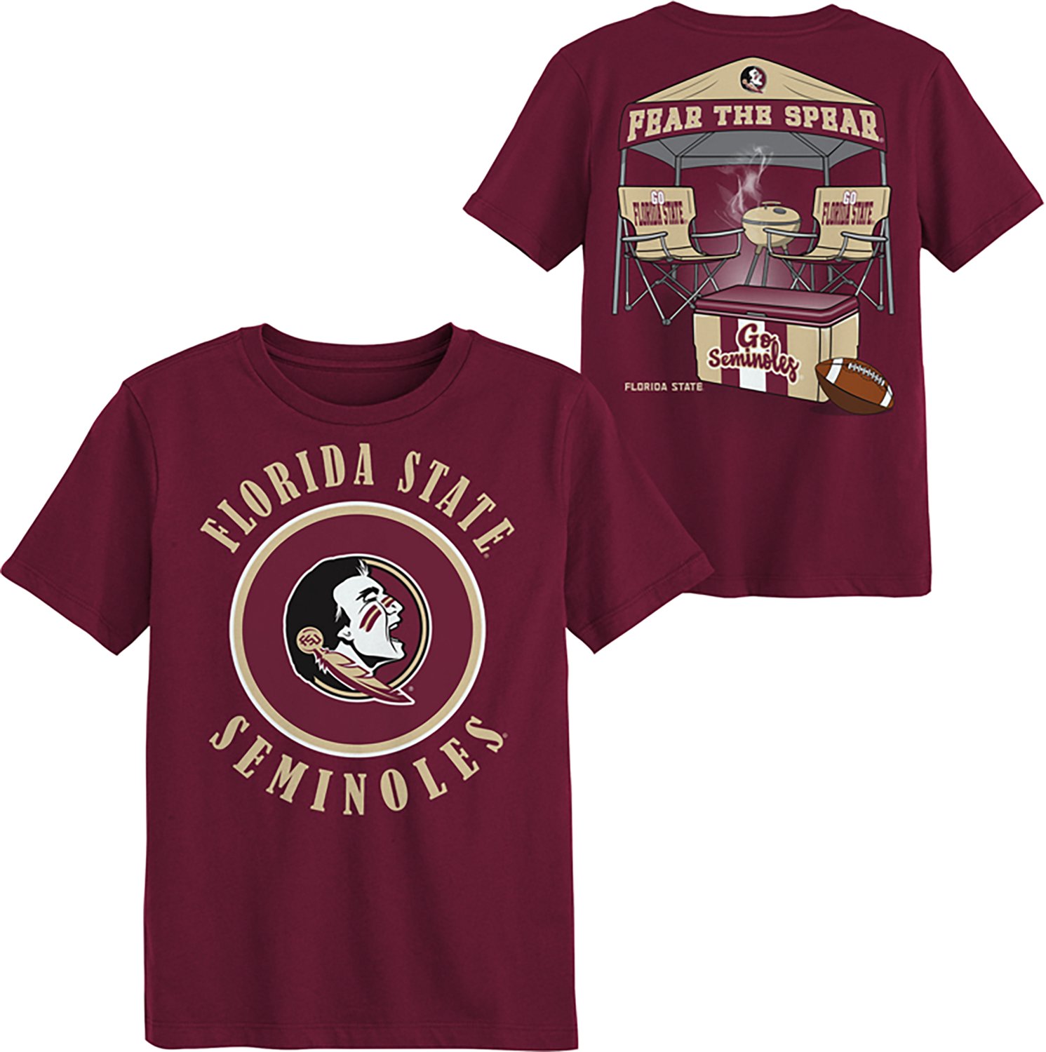 Outerstuff Boys' Florida State University Tailgater Graphic T-shirt - view number 3