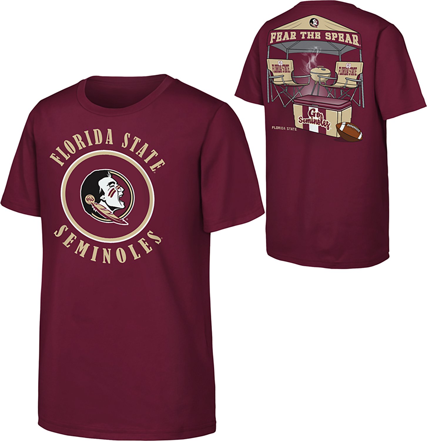 Outerstuff Boys' Florida State University Tailgater Graphic T-shirt - view number 3