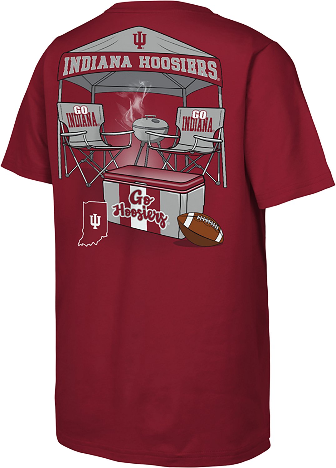 Outerstuff Boys' Indiana University Tailgater Graphic T-shirt
