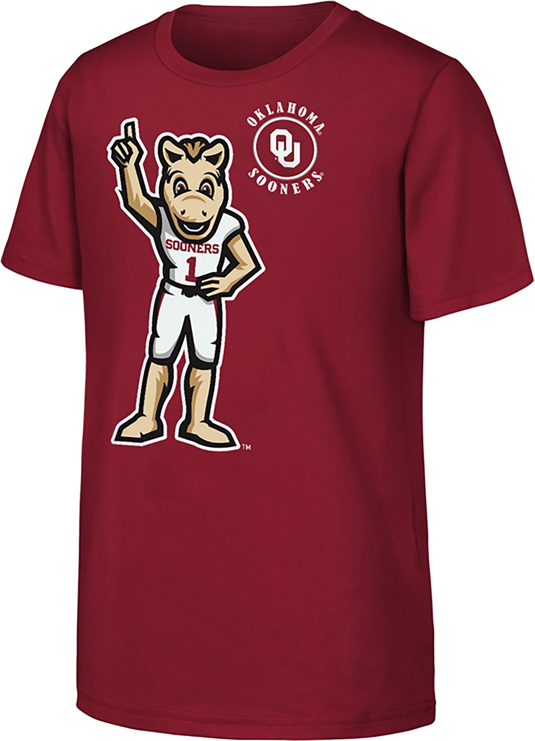 Outerstuff Boys' University of Oklahoma Tailgater Graphic T-shirt