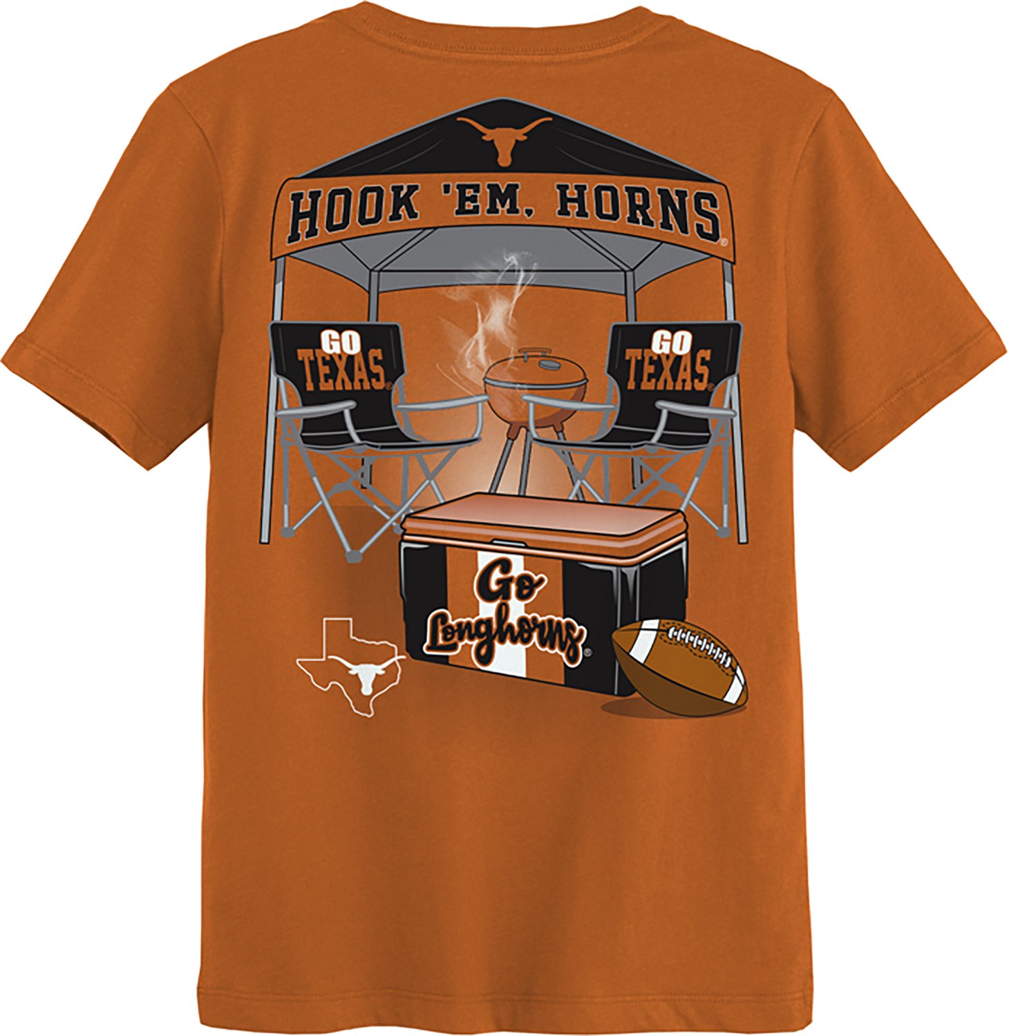 Outerstuff Boys' University of Texas Tailgater Graphic T-shirt - view number 2