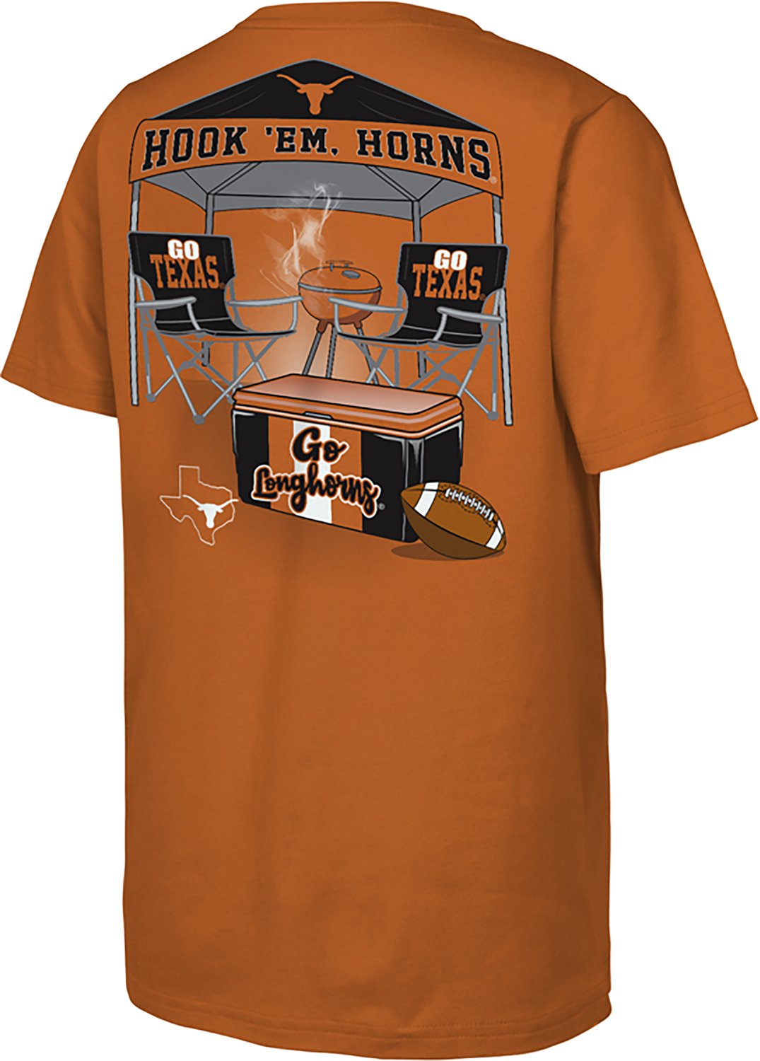 Outerstuff Boys' University of Texas Tailgater Graphic T-shirt - view number 2
